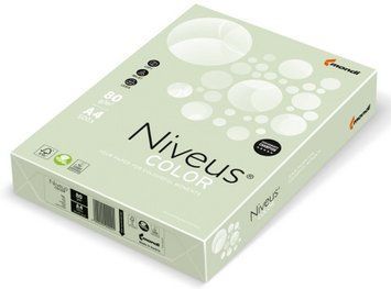 Папір кольоровий пастель Niveus GN27 500 аркушів А4 80 г/м2 світло-зелений (A4.80.NVP.GN27.500) A4.80.NVP.GN27.500 фото