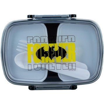 Ланчбокс з наповненням Kite DC Comics 750 мл сірий (DC24-181) DC24-181 фото