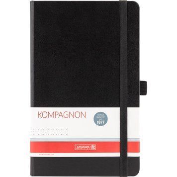 Записна книга блокнот Brunnen Компаньйон А5,черн. ,точка 10-552 29 05 10-552 29 05 фото