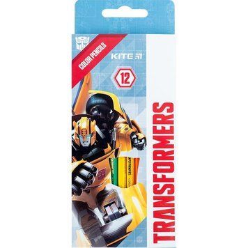 Олівці кольорові Kite Transformers 12 кольорів (TF24-051) TF24-051 фото
