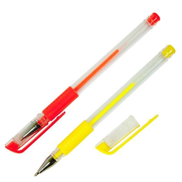 Набір ручок гелевих ZiBi NEON+GLITTER 12 кольорів (ZB.2204-99) ZB.2204-99 фото