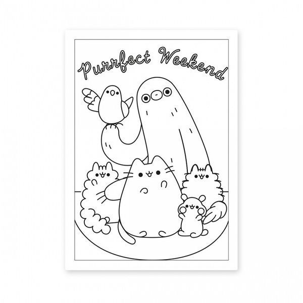 Розмальовка Yes Pusheen 12 стор. (742918) 742918 фото