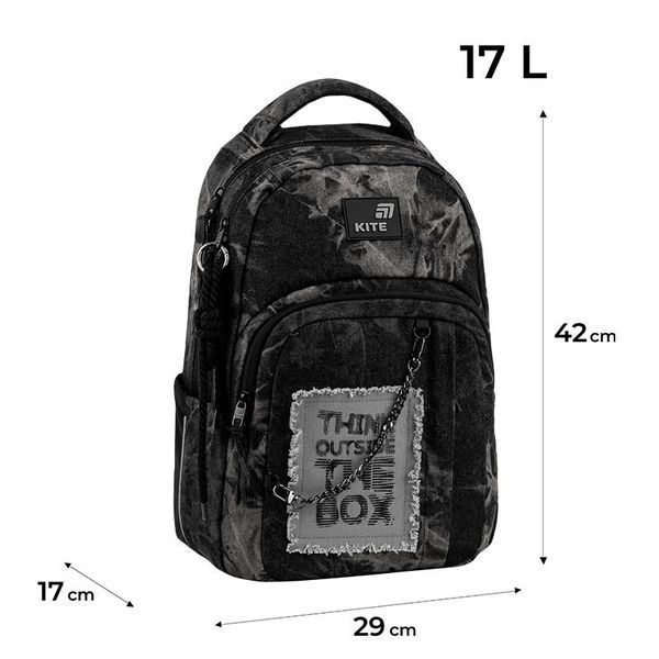 Рюкзак шкільний Kite Education Teens Denim Core (K26-2578M-2) K26-2578M-2 фото