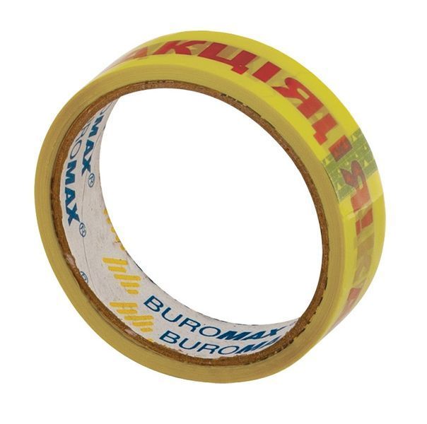 Стрічка клейка канцелярська скотч Buromax АКЦІЯ 24ммх30м (BM.7531) BM.7531 фото
