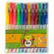 Набір ручок гелевих ZiBi NEON+GLITTER 12 кольорів (ZB.2204-99) ZB.2204-99 фото 1