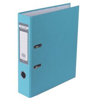 Реєстратор 7 см Buromax PP А4 одностороння блакитний LUX (BM.3011-14c) BM.3011-14c фото