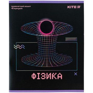 Предметний зошит Kite Neo Фізика 48 аркушів клітинка УФ лак (K24-240-15) K24-240-15 фото