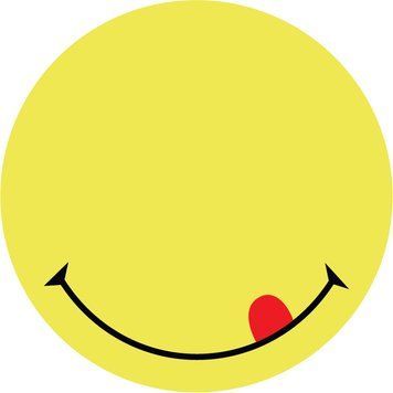 Блок паперу для нотаток клейкий шар Axent Smile 70х70мм 50 аркушів (2444-02-A) 2444-02-A фото