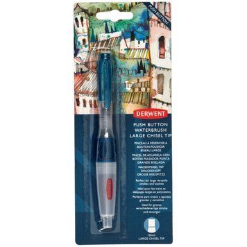 Кисть з резервуаром Derwent Large Chise (5028252607902) 5028252607902 фото