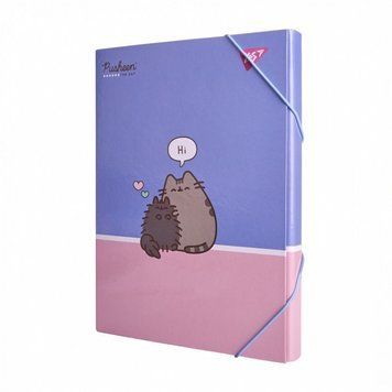 Папка для праці Yes Pusheen А4+ (500249) 500249 фото