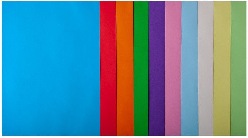 Кольоровий папір Buromax PASTEL+INTENSIV А4 80г/м2 10кол. 20л. (BM.2721620-99) BM.2721620-99 фото