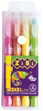 Пастель гелева ZiBi JUMBO 4 кольори (ZB.2496) ZB.2496 фото