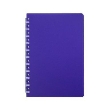 Записна книга блокнот Buromax BRIGHT LOGO2U A5 60 л клітка на пружині (BM.24554155-07) BM.24554155-07 фото