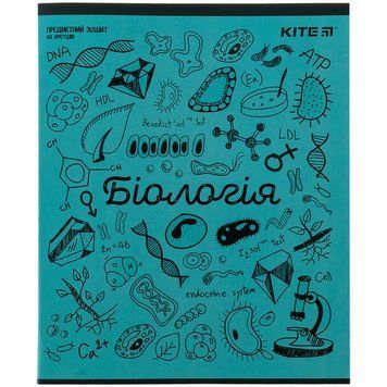 Предметний зошит Kite Sketch Біологія 48 аркушів клітинка гібр. лак + УФ лак (K24-240-17) K24-240-17 фото