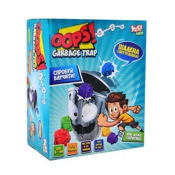 Гра настільна Yes Oops! Пастка для сміття! 953764 953764 фото