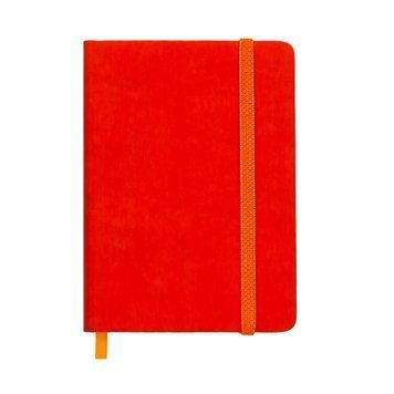 Щоденник недатированый Buromax LOGO2U TOUCH ME A6 позов.шкіра помаранчевий (BM.2614-11) BM.2614-11 фото
