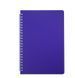 Записна книга блокнот Buromax BRIGHT LOGO2U A5 60 л клітка на пружині (BM.24554155-07) BM.24554155-07 фото 1