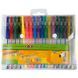 Набір ручок гелевих ZiBi KIDS STANDARD Line+NEON+GLITTER+METALLIC 18 кольорів 0,7 мм (ZB.2206-99) ZB.2206-99 фото 1