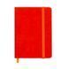 Щоденник недатированый Buromax LOGO2U TOUCH ME A6 позов.шкіра помаранчевий (BM.2614-11) BM.2614-11 фото 1