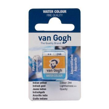 Фарба акварельна Royal Talens Van Gogh (244) 1,8 мл кювету індійський жовтий (8712079419042) 8712079419042 фото