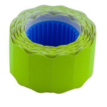 Цінник Buromax фігурний 500 шт 6 м 26x12 мм жовтий (BM.282202-08) BM.282202-08 фото