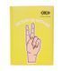 Записна книга блокнот ZiBi SYMBOL KIDS Line А5(146х190 мм) 64 л клітина жовтий твердий.обл. глянц. ZB.12740-08 фото 1