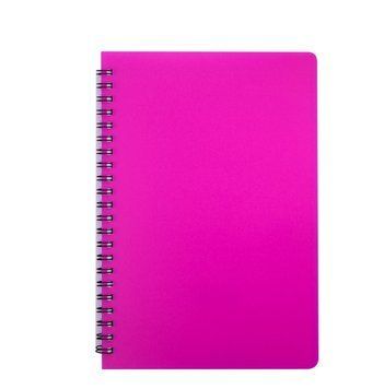 Записна книга блокнот Buromax BRIGHT LOGO2U A5 60 л клітка на пружині (BM.24554155-10) BM.24554155-10 фото
