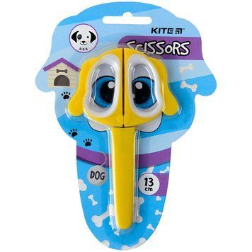 Ножиці дитячі Kite Puppy 13 см у футлярі (K21-017-04) K21-017-04 фото