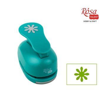 Фігурний дирокол, Квітка 5, 3,8 см, ROSA TALENT 4823100125734 фото