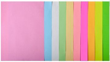 Кольоровий папір Buromax PASTEL+NEON А4 80г/м2 10кол. 20л. (BM.2721720-99) BM.2721720-99 фото