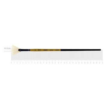 Пензель Rosa AMBER 2306FN щетина віялова №8 д.р. (4823098533573) 4823098533573 фото