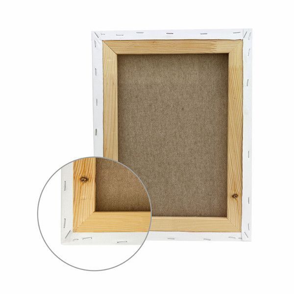 Полотно на підрамнику Unico 20x30 см акрил середнє зерно італійський бавовна галер. натяжка (4820149886190) 4820149886190 фото