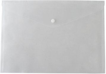 Папка-конверт А4 на кнопці прозора BM.3926-00 фото