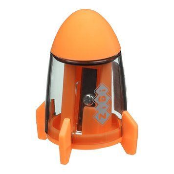 Підстругачка для олівців з контейнером та з гумкою ZiBi SPACESHIP асорті (ZB.5526) ZB.5526 фото