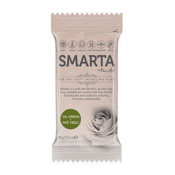 Пластика самозастигаюча Smarta зелене оливка 100 г (8682923974075) 8682923974075 фото