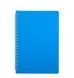 Записна книга блокнот Buromax BRIGHT LOGO2U A5 60 л клітка на пружині (BM.24554155-14) BM.24554155-14 фото 1