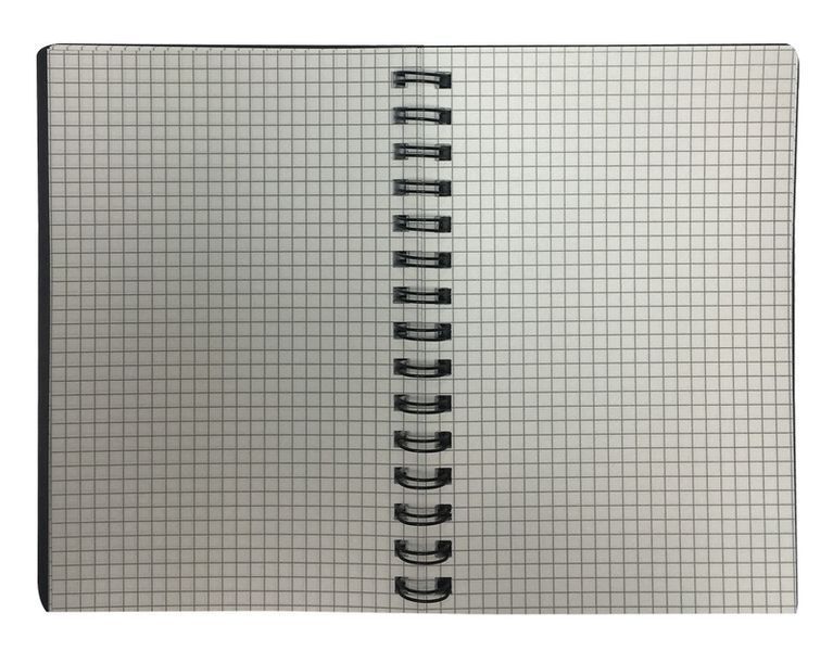 Записна книга блокнот Buromax BRIGHT LOGO2U A5 60 л клітка на пружині (BM.24554155-14) BM.24554155-14 фото