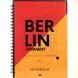 Блокнот на спіралі А5 Axent Berlin тверда обкладинка 96 л клітка (8032-05-A) 8032-05-A фото 1