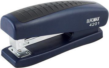 Степлер №24 Buromax 20л пластик. синій BM.4201-02 BM.4201-02 фото