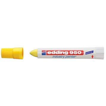 Лаковий Маркер промисловий Industry Paint Edding 10 мм жовтий e-950/05 e-950/05 фото