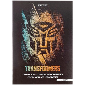 Картон білий Kite Transformers А4 10 арк. (TF24-254) TF24-254 фото