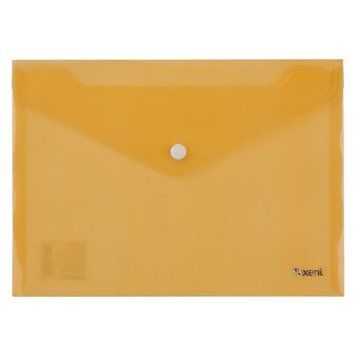 Папка на кнопці Axent А5 прозора помаранчева 1522-26-A 1522-26-A фото
