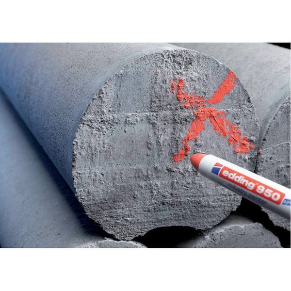Лаковий Маркер промисловий Industry Paint Edding 10 мм жовтий e-950/05 e-950/05 фото