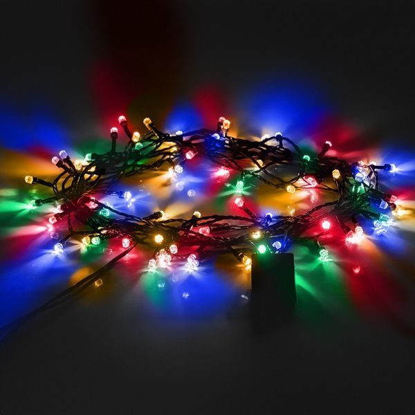Електрогірлянда Діамант YES! Fun 8 м 8 мм 80 LED, різнокольорова, 8 режимів миготіння (975051) 975051 фото