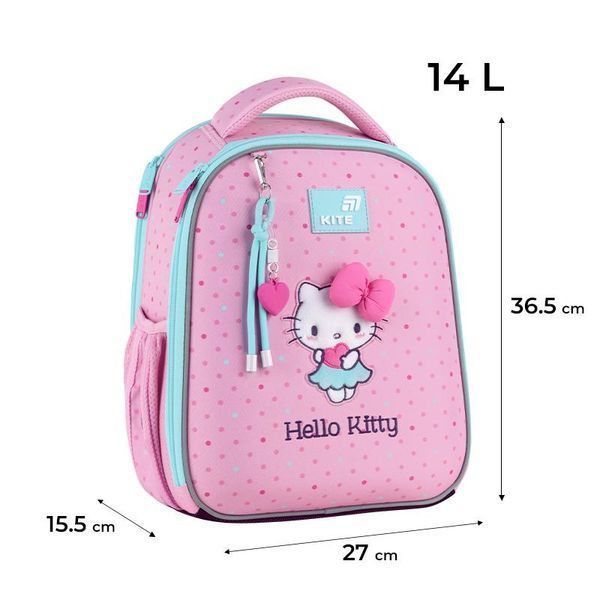 Рюкзак каркасний з ортопедичною спинкою Kite Education Hello Kitty (HK26-555S-1) HK26-555S-1 фото