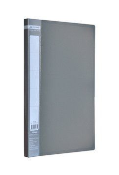 Папка А4 з боковим притиском Jobmax сірий BM.3401-09 фото