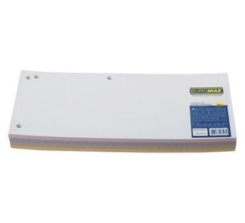 Індекс-роздільник Buromax 100 шт. 10,5х23 см картон асорті (BM.3220-99) BM.3220-99 фото
