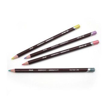 Олівець кольоровий Coloursoft (С640), Коричнево-чорний, Derwent 5028252188821 фото