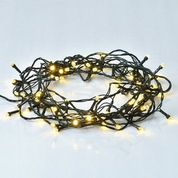 Електрогірлянда Діамант YES! Fun 8 м 8 мм 80 LED, тепло-біла, 8 режимів миготіння (975052) 975052 фото