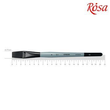 Кисть синтетика Rosa Stream 134 плоска №9 коротка ручка (4823098517054) 4823098517054 фото